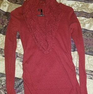 Cowl neck sweater